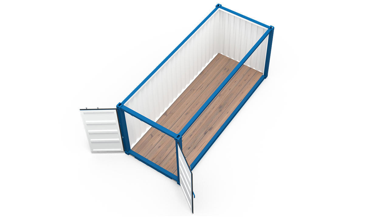 Seecontainer 20' Blau PALMEX