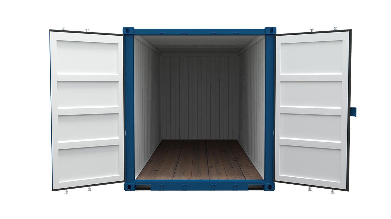 Seecontainer 20' Blau PALMEX