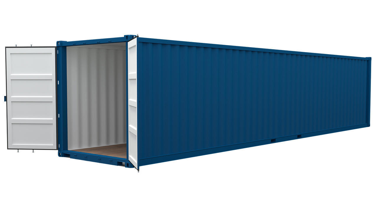 Seecontainer 40' Blau PALMEX